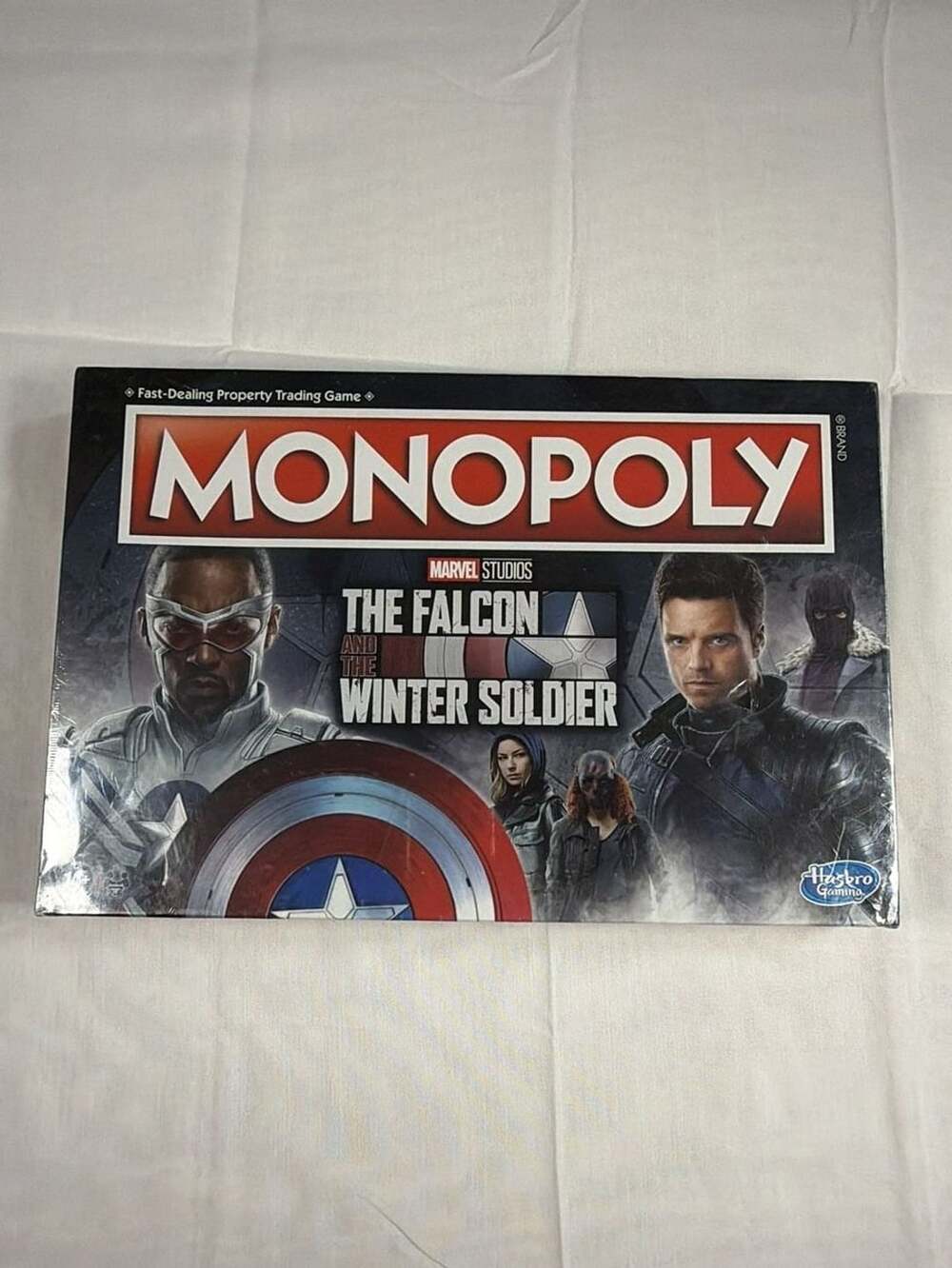 NEW Monopoly: MarvelStudios The Falcon and the Winter Soldier Edition Board Game